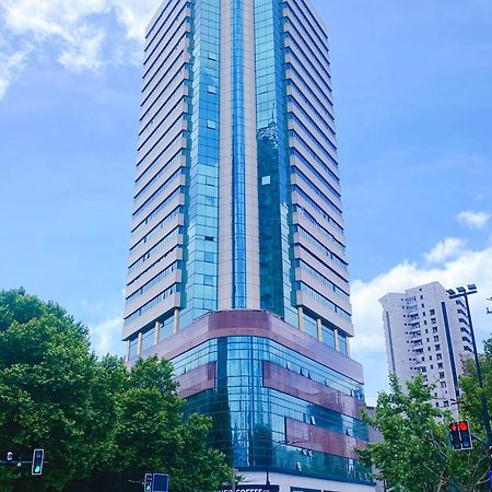 Lemon Hotel - Metro Line 1 Line 7 Changshu Road 200 Meters Sanghaj Kültér fotó